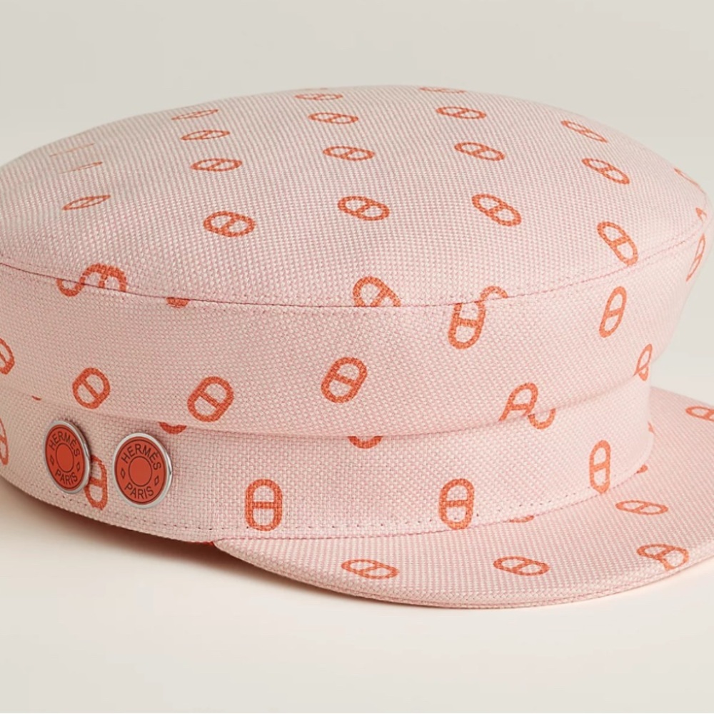 Hermes Toile H Vauban Cap / Brand New w/ Tags - Size 57